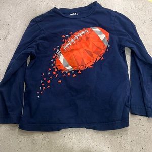 Boys Small Long sleeve Football Shirt